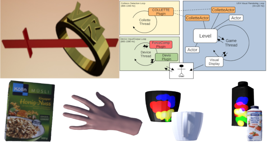 UnrealHaptics: Plugins for Advanced VR Interactions in Modern Game Engines