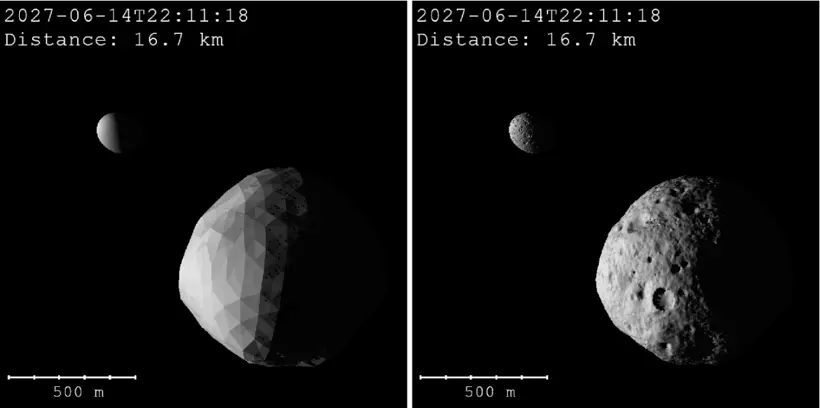 synthesizing realistic asteroid surfaces from morphological parameters